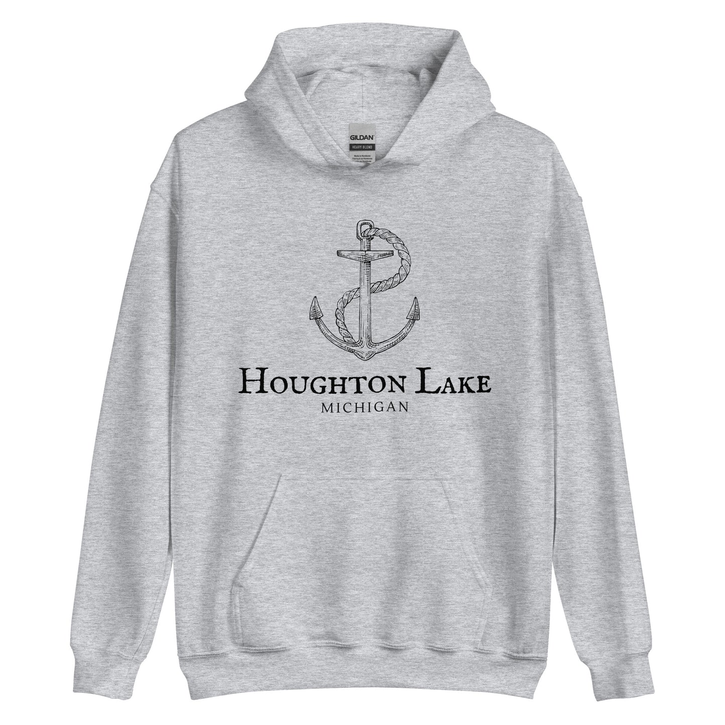 Houghton Lake Old Sea Anchor Hoodie