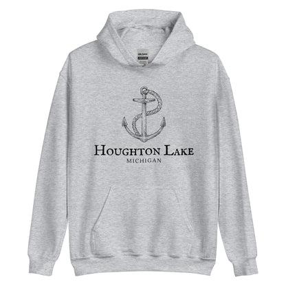 Houghton Lake Old Sea Anchor Hoodie