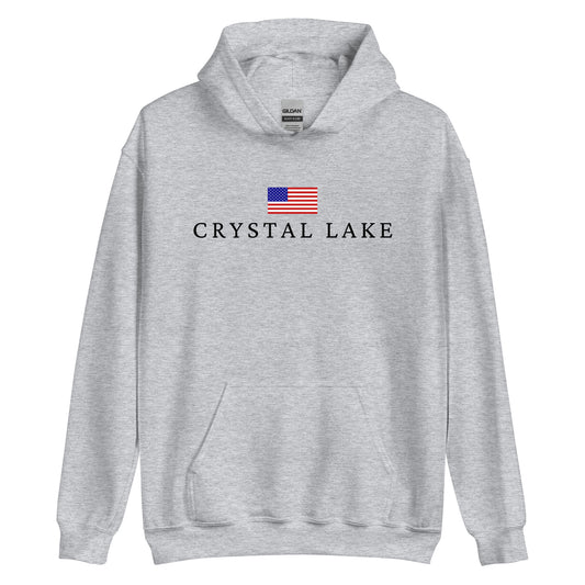 Crystal Lake American Flag Hoodie