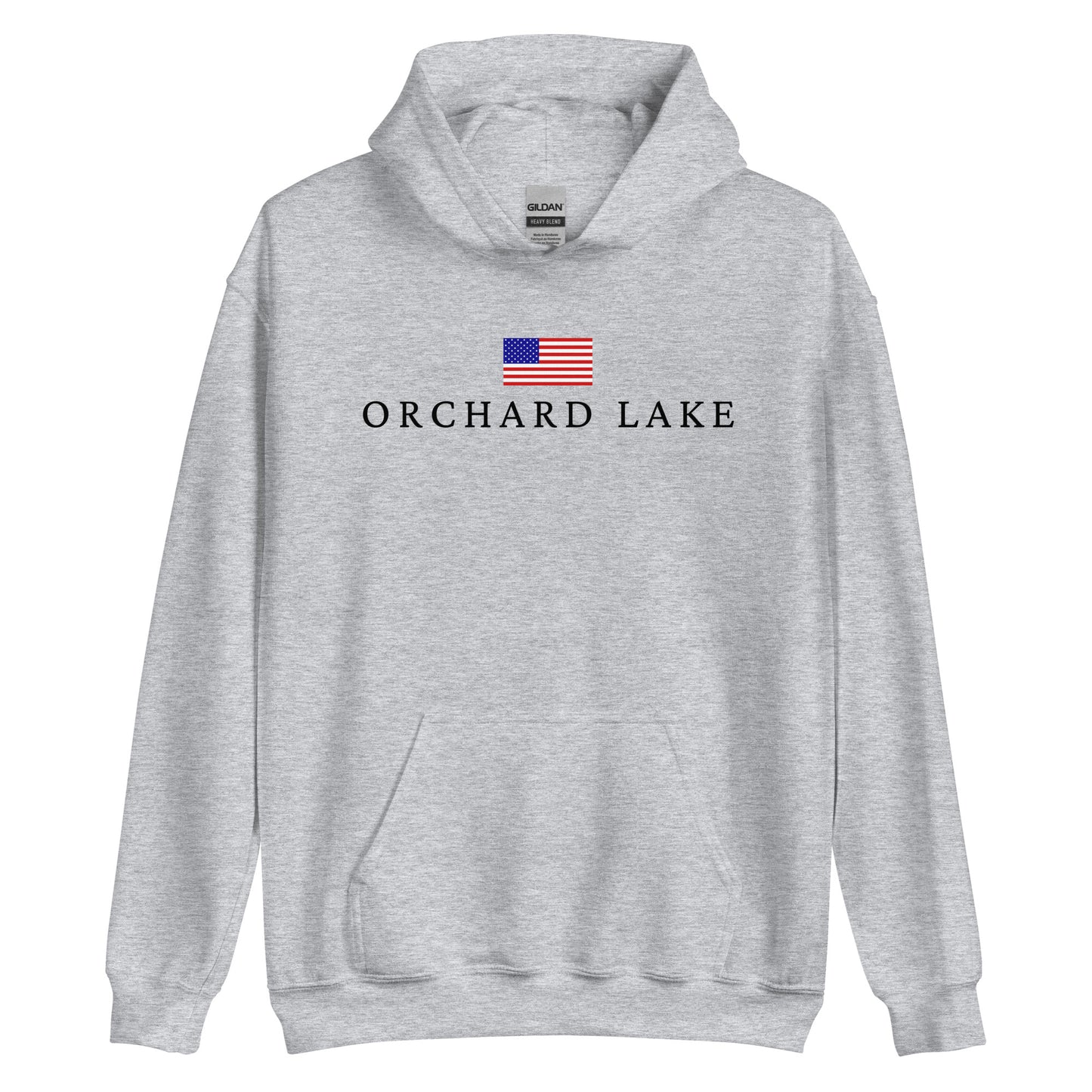 Orchard Lake American Flag Hoodie