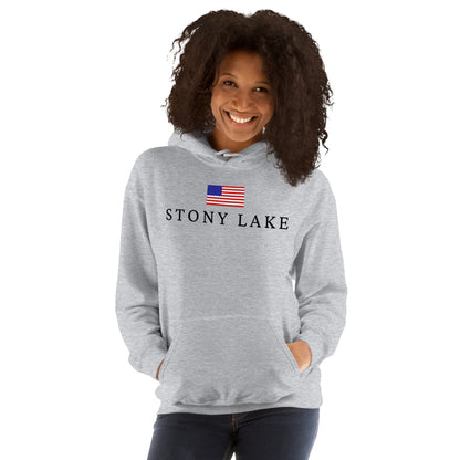 Stony Lake American Flag Hoodie