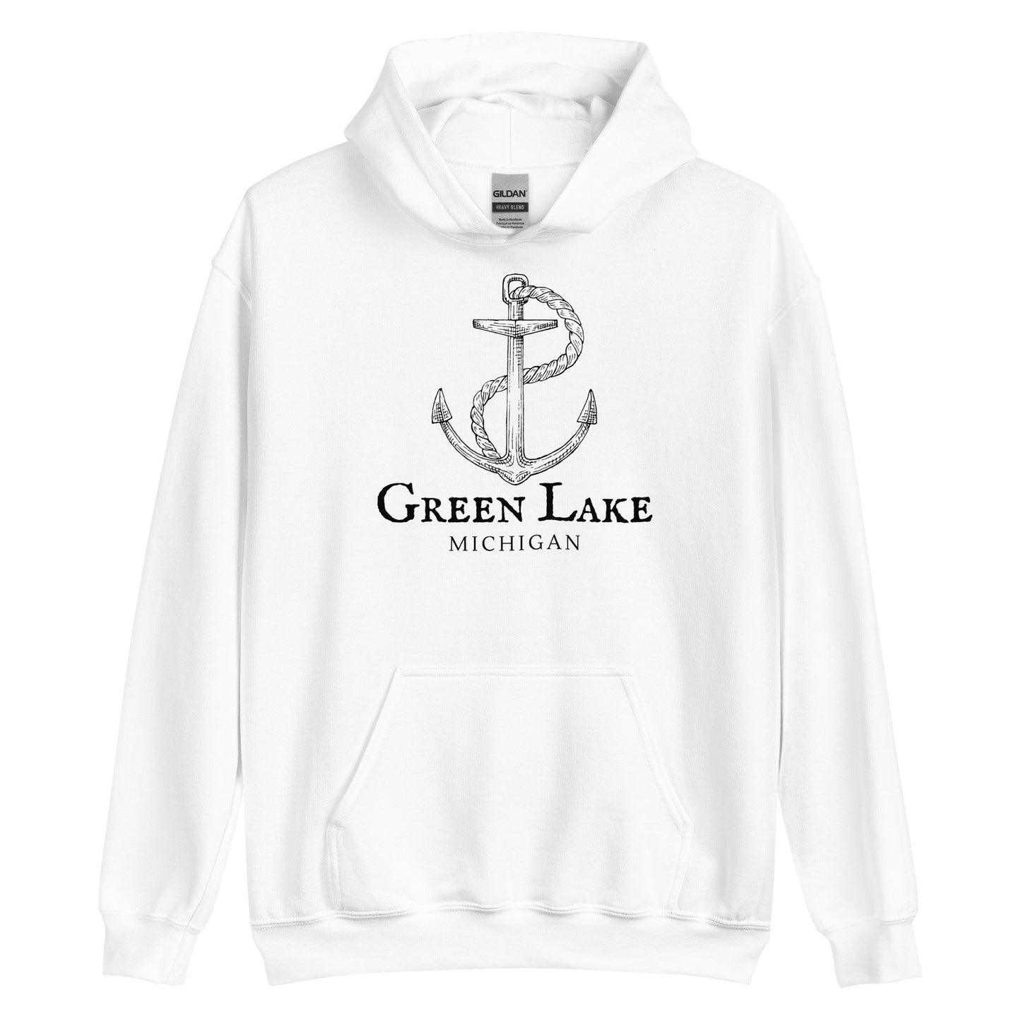 Green Lake Old Sea Anchor Hoodie