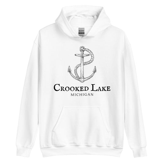 Crooked Lake Old Sea Anchor Hoodie