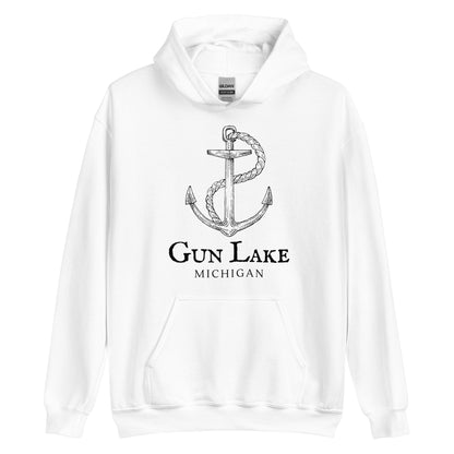 Gun Lake Old Sea Anchor Hoodie