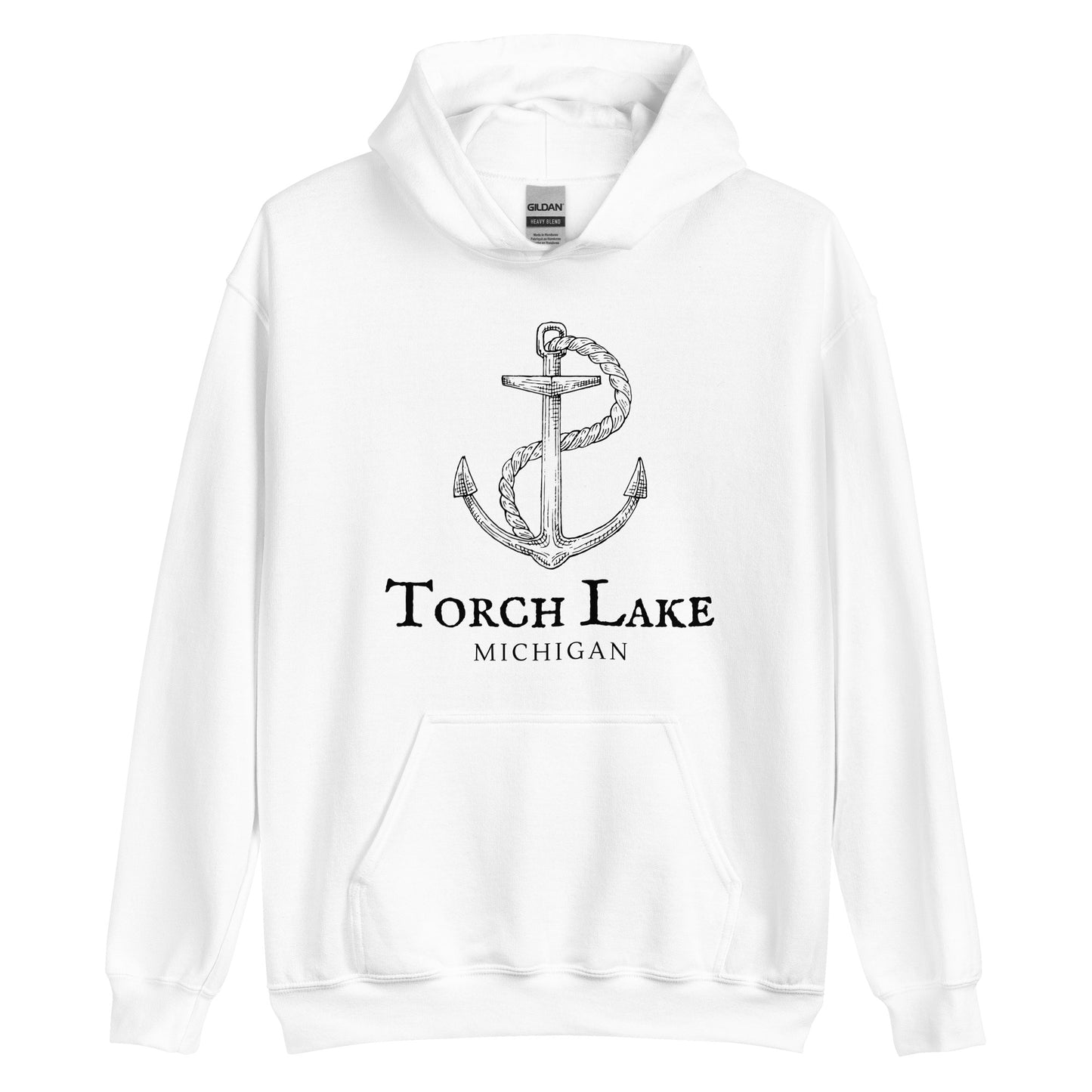 Torch Lake Old Sea Anchor Hoodie