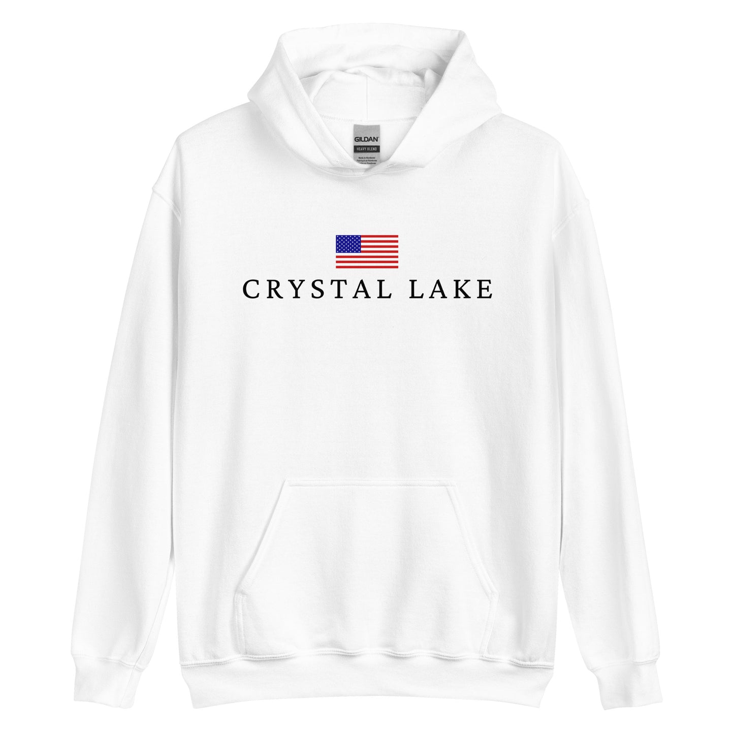 Crystal Lake American Flag Hoodie