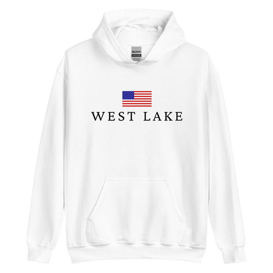 West Lake American Flag Hoodie