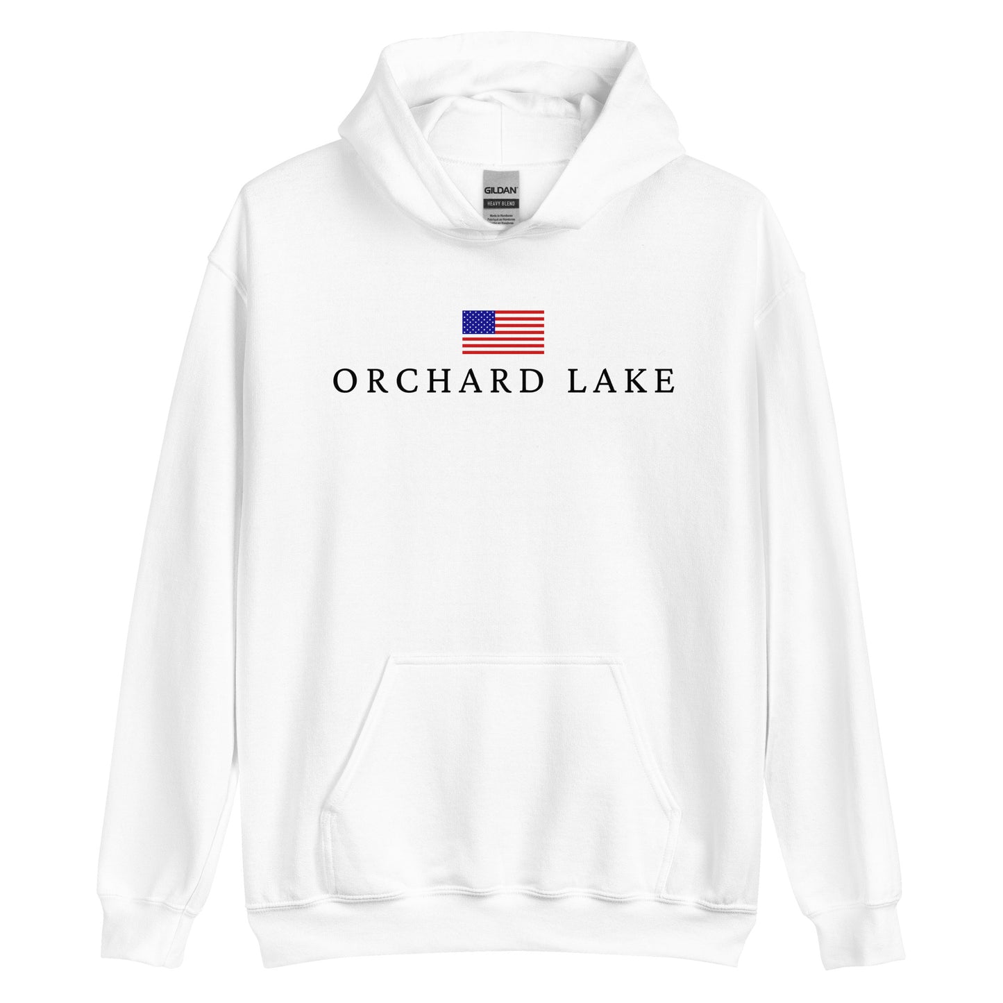 Orchard Lake American Flag Hoodie