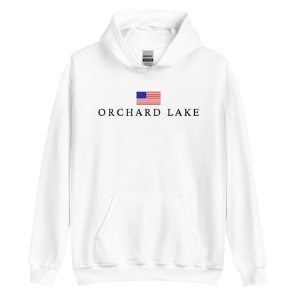 Orchard Lake American Flag Hoodie