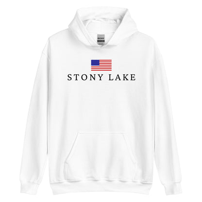 Stony Lake American Flag Hoodie